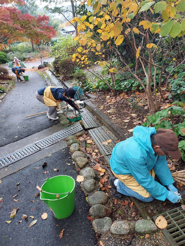 11/28　紅葉谷清掃