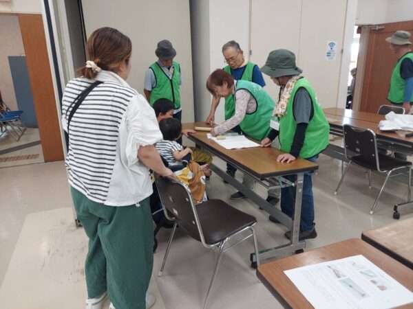 竹の水鉄砲作り 250726 サマーはなぶん