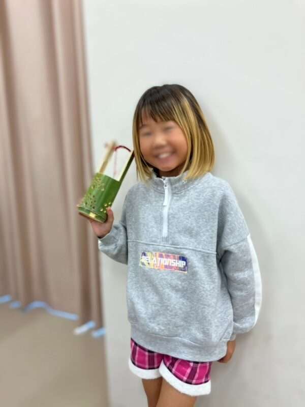 竹あかり作り 251101