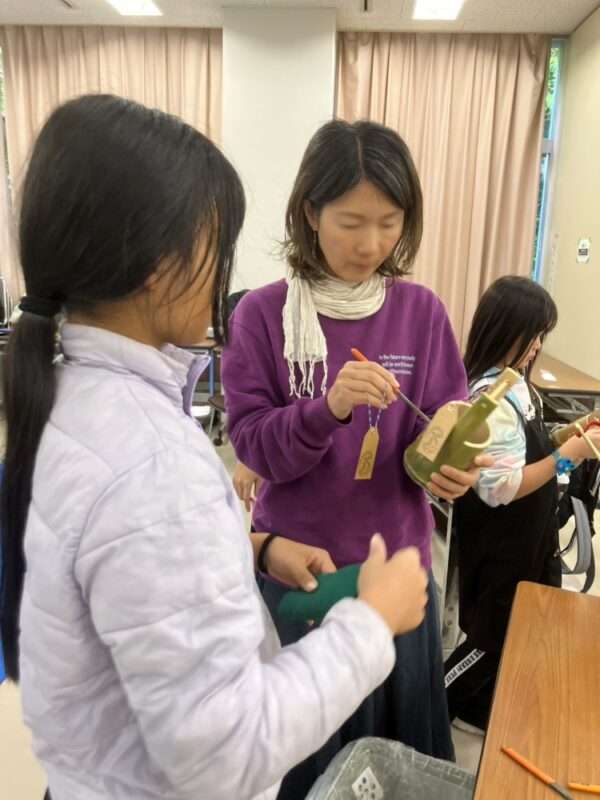 竹あかり作り 251101